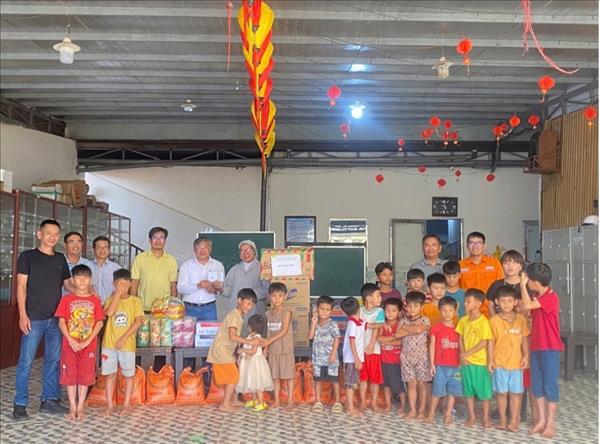 Phân xưởng Vận hành tổ chức chương trình thiện nguyện tại Tu viện Thiên Ân 2 Pleichuet